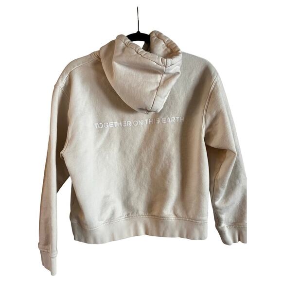 The Kooples Paris Women’s Hooded Sweatshirt With Planet Motif Cotton Small - Picture 7 of 9